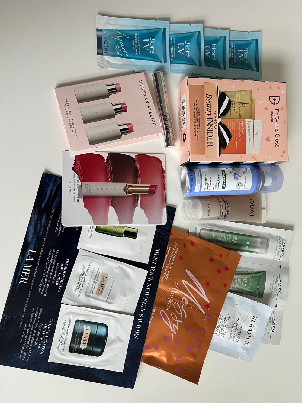 Beauty Sample Lot - Westman Atelier, La Mer, Quai and More